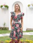 Franciné Negro Floral
